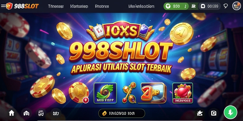 Screenshot utama 988SLOT menunjukkan tampilan antarmuka yang bersih dan informatif.